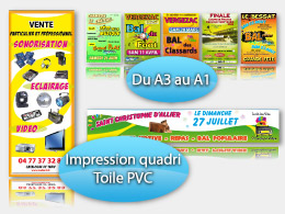 Création de BANDEROLE et AFFICHE pour vos manifestations en haute-loire (43) et dans la loire (42) Création de BANDEROLE et AFFICHE pour vos manifestations en haute-loire (43) et dans la loire (42)